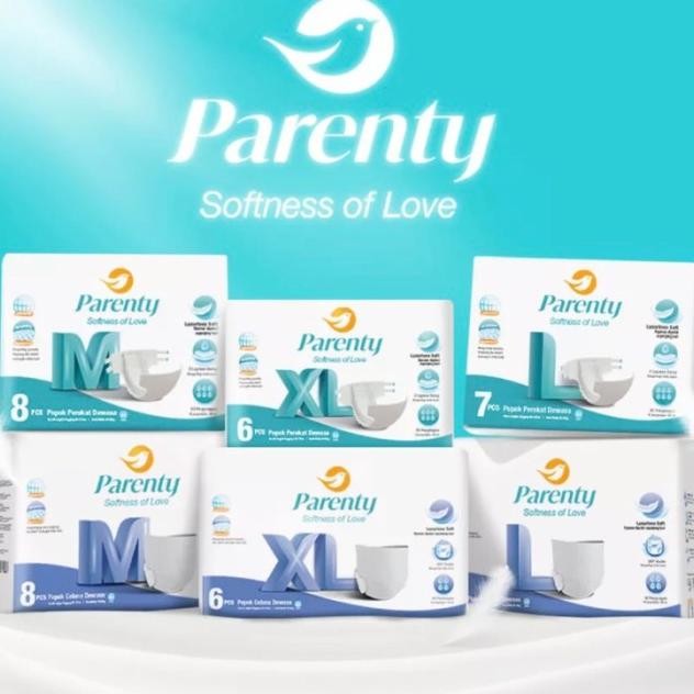 Makuku Parenty Xl6 Tape Perekat Popok Dewasa Orang Tua