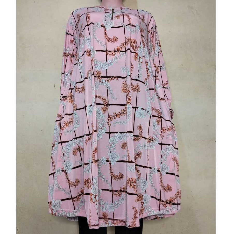 Tunik Terabru Tunik Busui Super Jumbo Jersey LD 120-160 PB 105/ Tunik Atasan Wanita Muslimah Model
