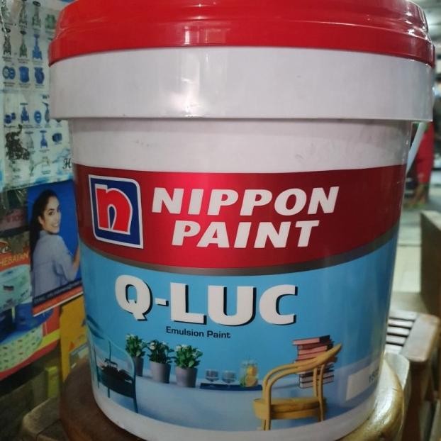 Cat Tembok Qluc Putih (25 Kg)