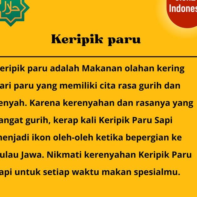 

Keripik Paru Sapi Manalagi Salatiga