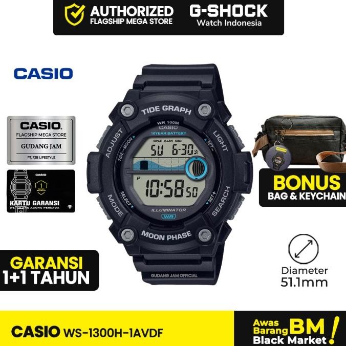 Sale Casio General Ws-1300H-1Avdf Ws-1300H Ws-1300 Ws1300H Ws 1300H