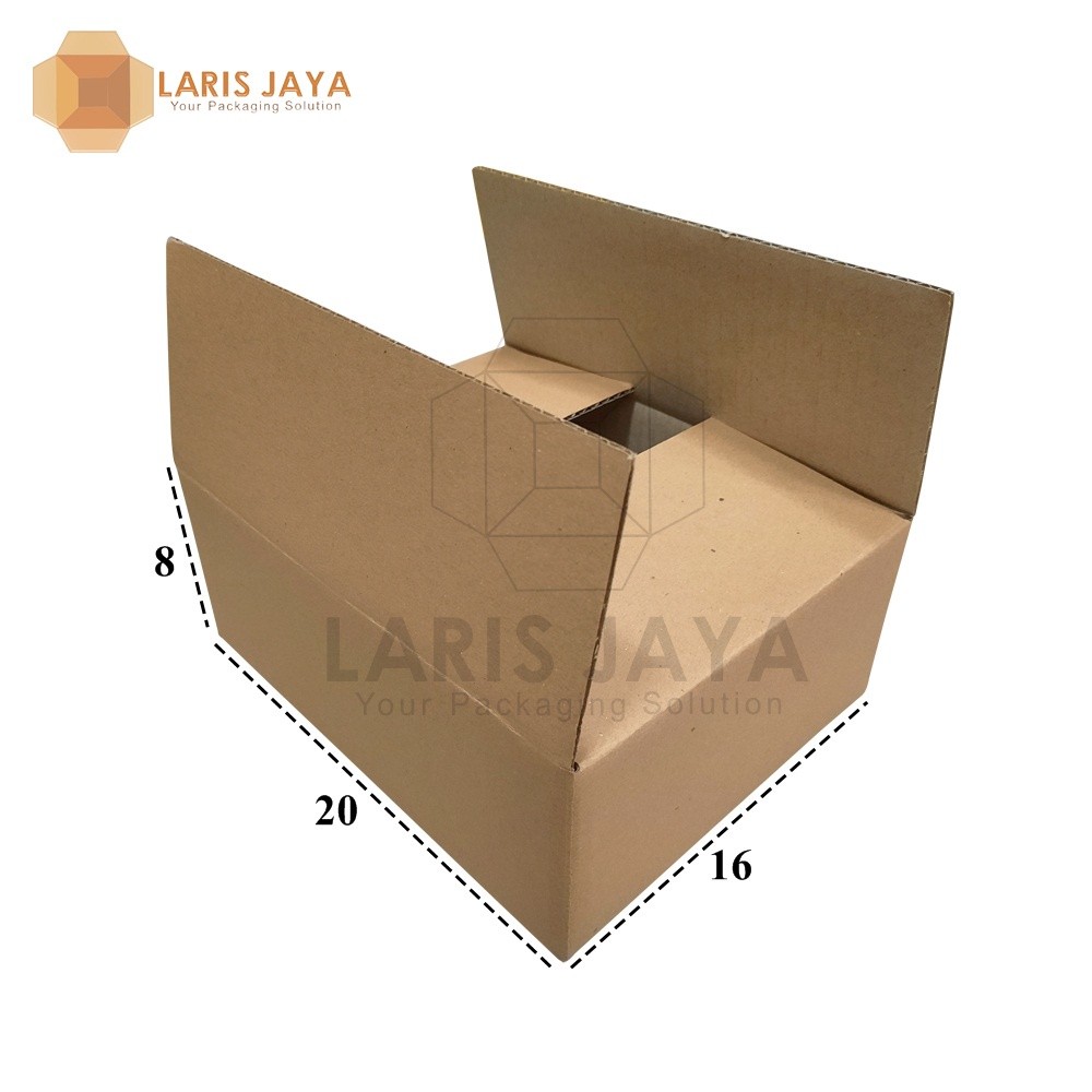 

Kardus / Box / Karton / Kotak Packing - 20 x 16 x 8 cm ( Kardus 20 x 16 x 8 cm )