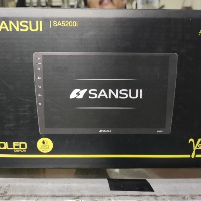 Dijual Head Unit Tv  9 Inch Android Sansui Sa-5200I Ram 2Gb Rom 32Gb Qled