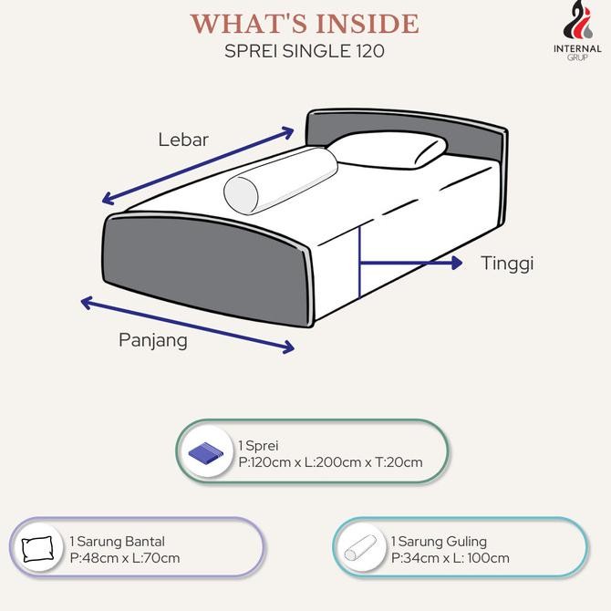 Trending Illusions - Sprei Single 120X200 - Victor