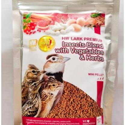 Pakan Branjangan Hw Premium Mini Pelet Hw Branjangan Makanan Burung