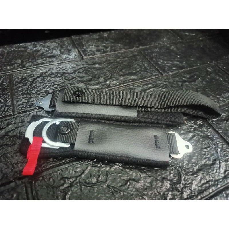 Tali strap helm - DD RING DOUBLE D RING universal KYT INK NHK RSV AGV ARAI SHOEI NOLAN ZEUS KBC dll