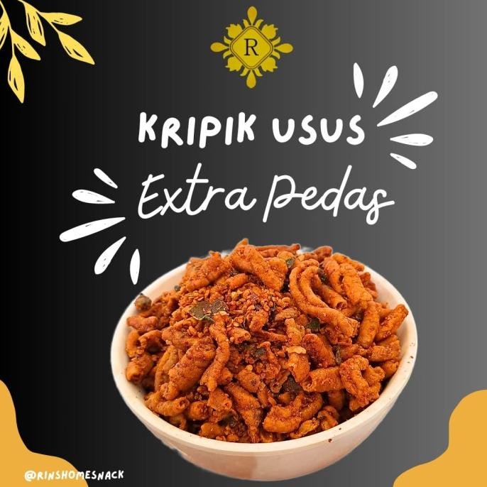 

Keripik Usus Ayam Extra Pedas Daun Jeruk 1 kg LM99