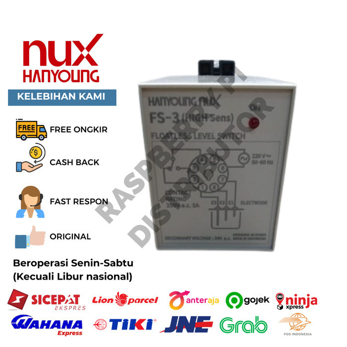 Termurah Floatless Level Switch Hanyoung - Fs-3A Fs-3 Fs 3A Water Control Fs3A