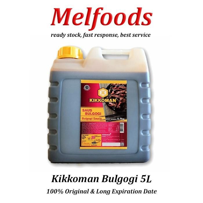

Kikkoman Bulgogi Sauce HALAL 5L Saus Daging Khas Jepang