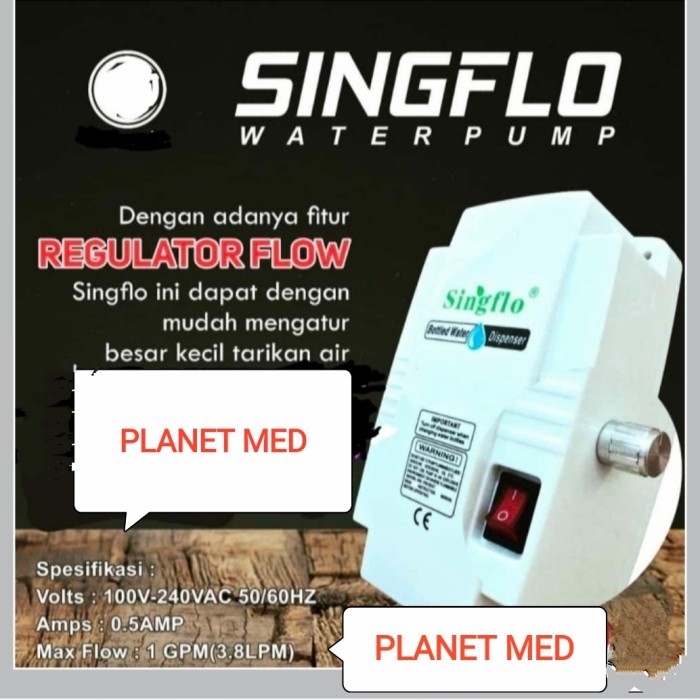 FLOJET SINGFLO+REGULATOR/POMPA KANGEN WATER