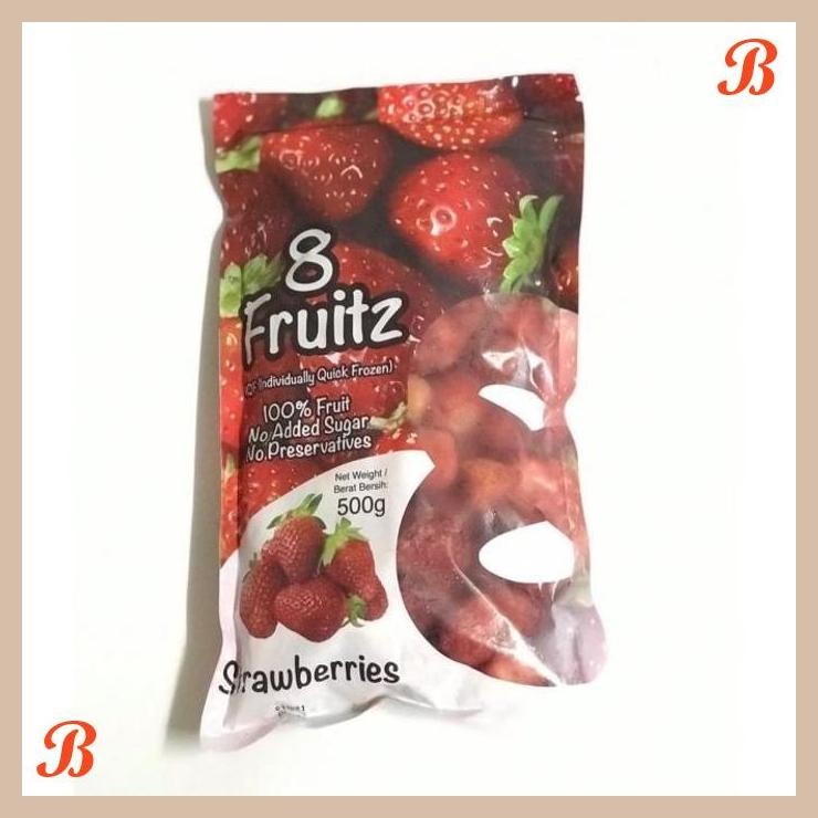 

| NN | 8 FRUITZ IQF STRAWBERRY FROZEN 500 GR