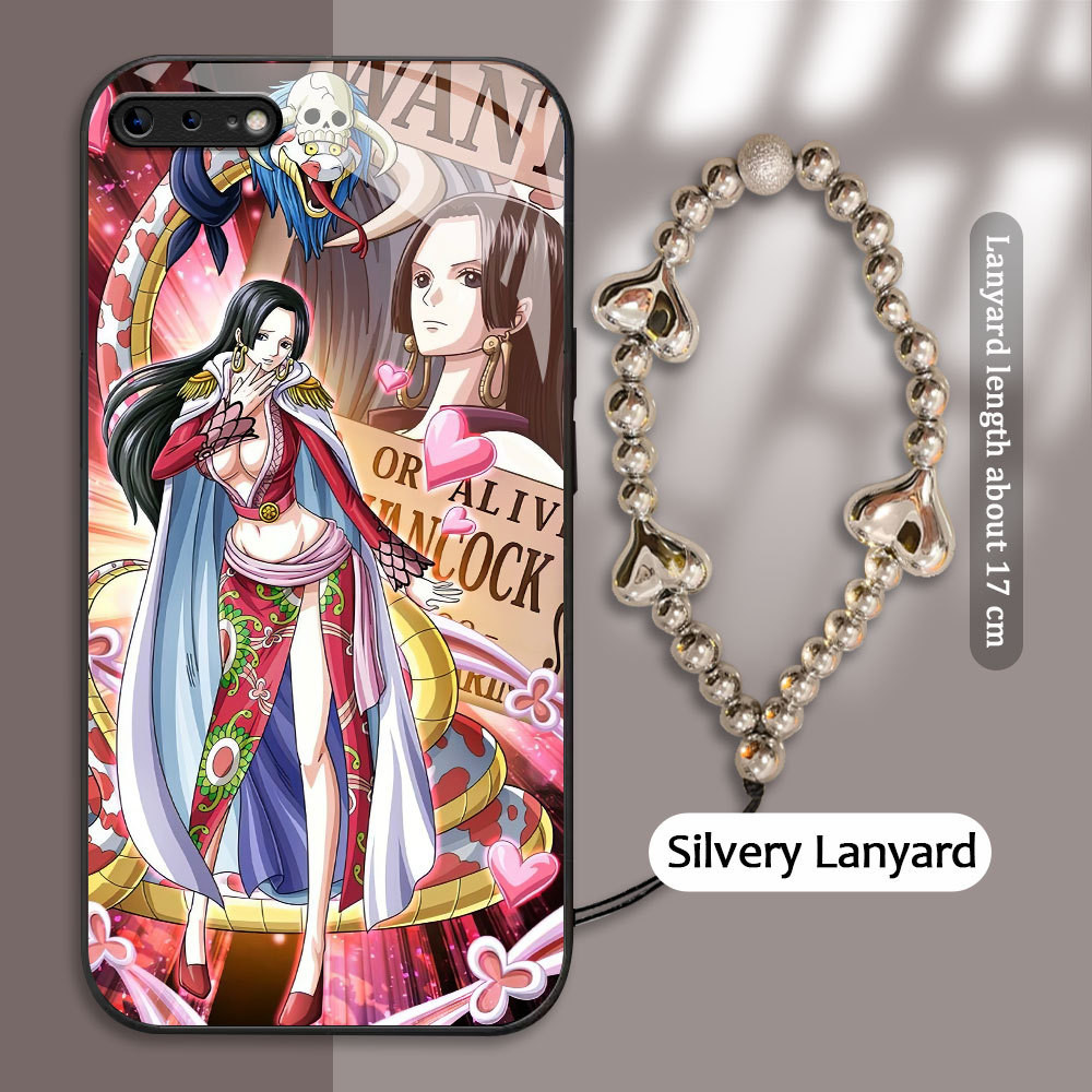 For Apple iPhone 6 6S 7 8 Plus SE2020 se2022 Casing Skin Handphone  One Piece Hancock Glass kesing P