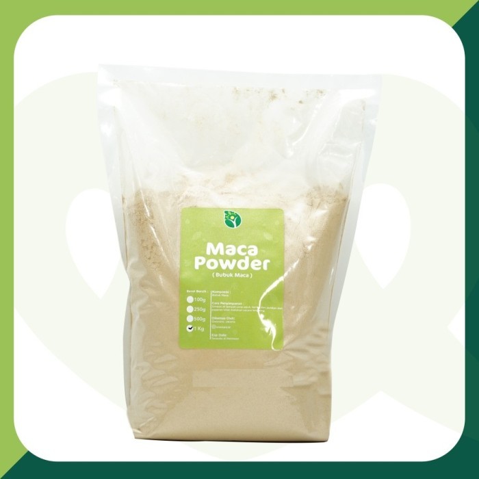 

1000 Gr Raw Organic Maca Powder / Bubuk Maca Organik