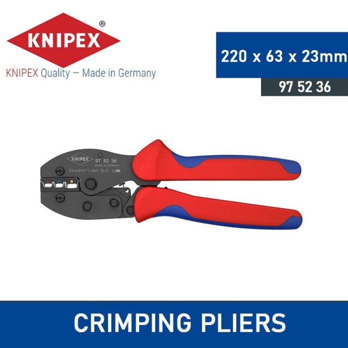 KNIPEX Tang Crimping 97 52 36 Knipex PreciForce Crimping Pliers