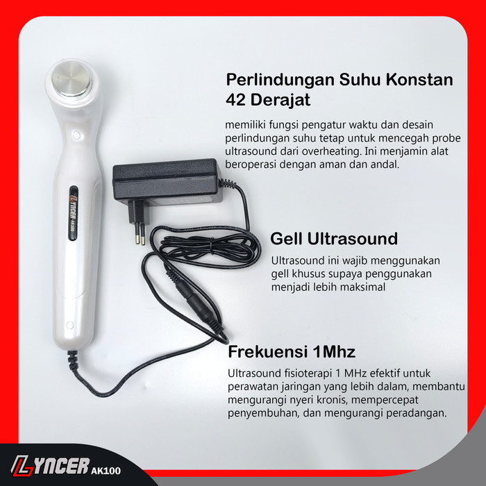 BEST Ultrasound Therapy Pain Relief Machine 1Mhz Portable Fisioterapi