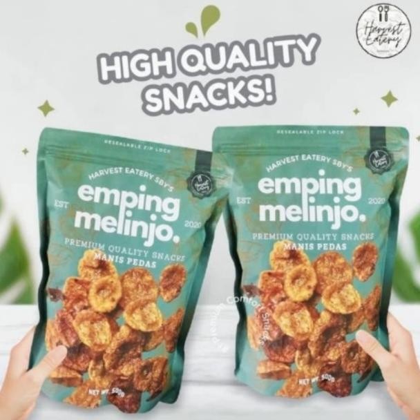 

Emping Melinjo Harvest 330G Pedas Manis