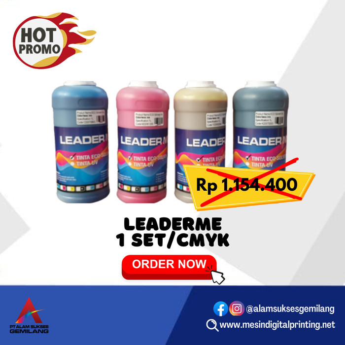 

Tinta Leaderme Eco Solvent