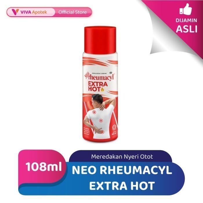 Neo Rheumacyl Extra Hot Krim untuk Meredakan Nyeri Otot (108 ml)