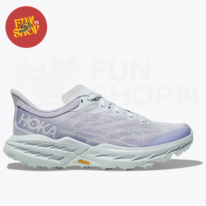 Sepatu Lari Hoka Speedgoat 5 Women's Trail Running Shoes Ether / Mirage - 1123158ERM