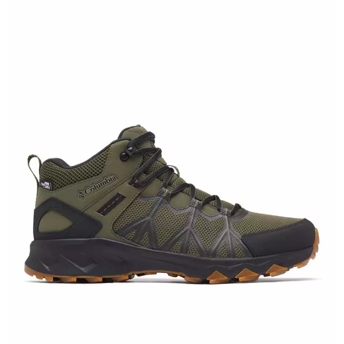 Columbia Men's Peakfreak II Mid Outdry Sepatu Hiking Pria - Peatmoss