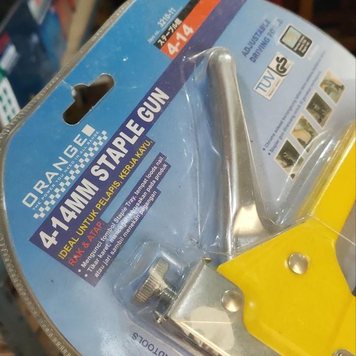 

Gun Tacker Orange Staple Gun Staples Stapler