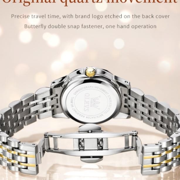 Olevs Jam Tangan Wanita Set Kalung Gelang Anti Air 9931