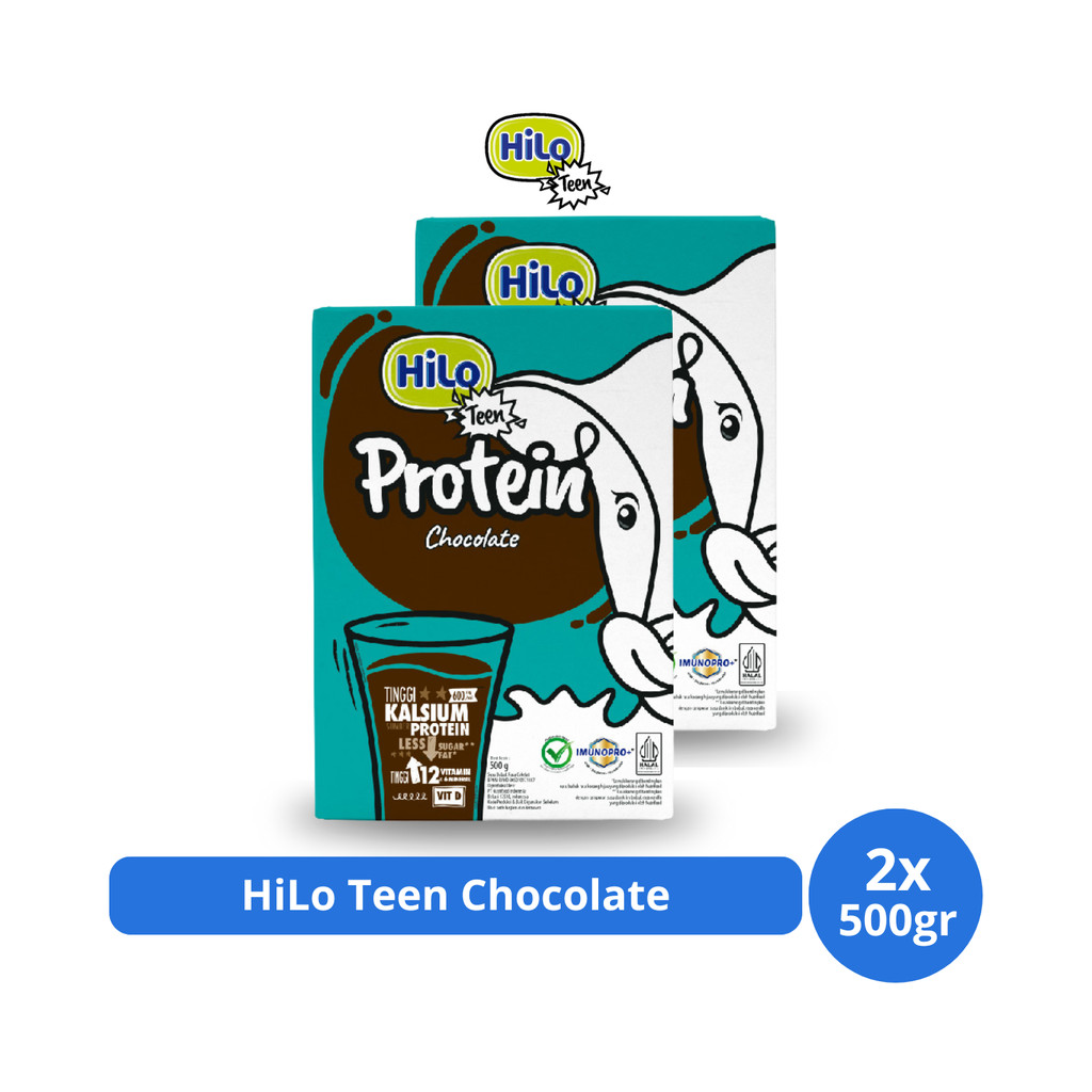 

HiLo Teen Protein Chocolate 500gr x 2 pcs