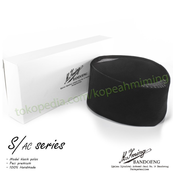 Peci M.Iming Seri S Ac Tinggi 9 Cm