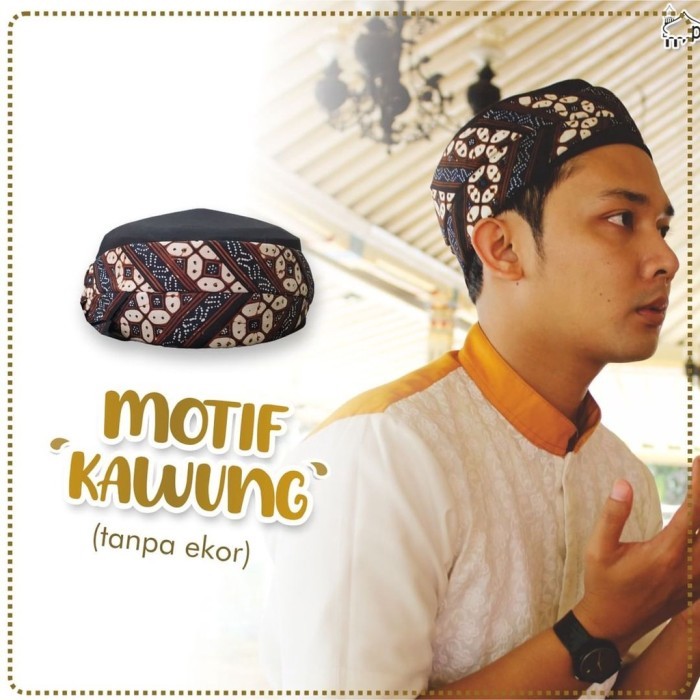 Peci Batik Jogokaryan Motif Kawung Udeng Kopiyah Songkok
