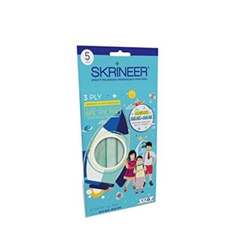 Skrineer Masker Anak 5s / Masker Anak