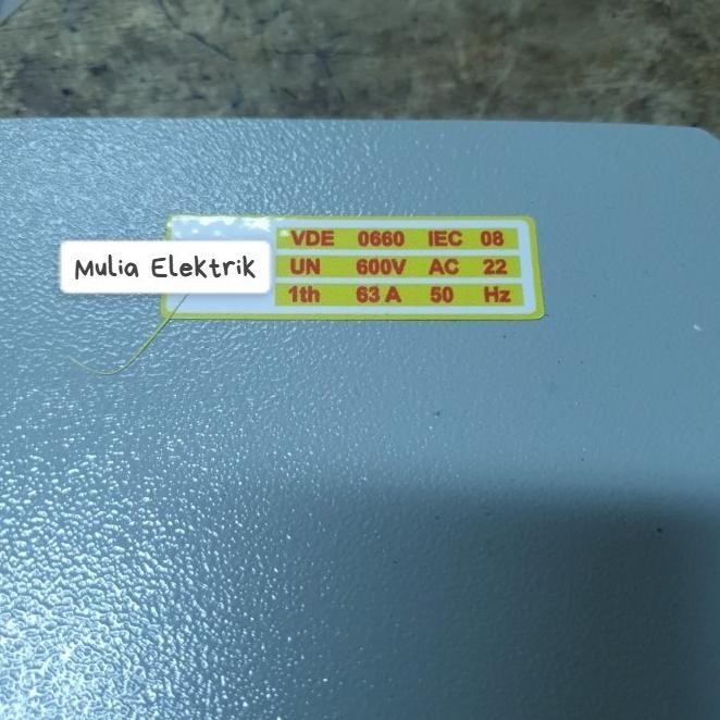 Handle / Cam Starter / Ohm Saklar Sakelar Gz 4Pole Pisau 63A 63 A