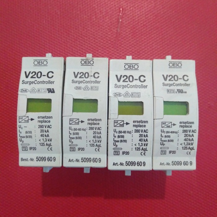 Modul Arester Obo V20-C 280V Ac Hemat
