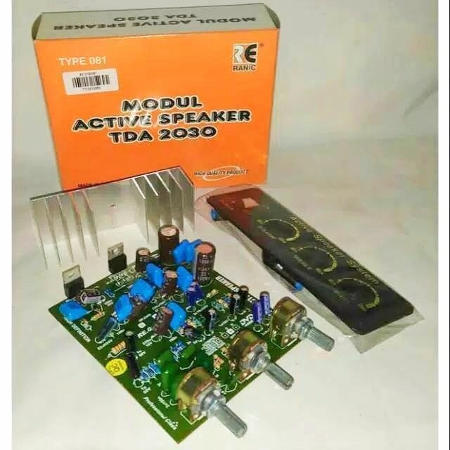 Kit Aktif Speaker Stereo Tda 2030 Modul Aktif Speaker Stereo Tda 2030 Hemat
