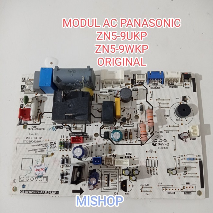 Modul Pcb Ac Panasonic Cina Cs Zv5Ukp-9Ukp/Wkp Original Harga Spesial