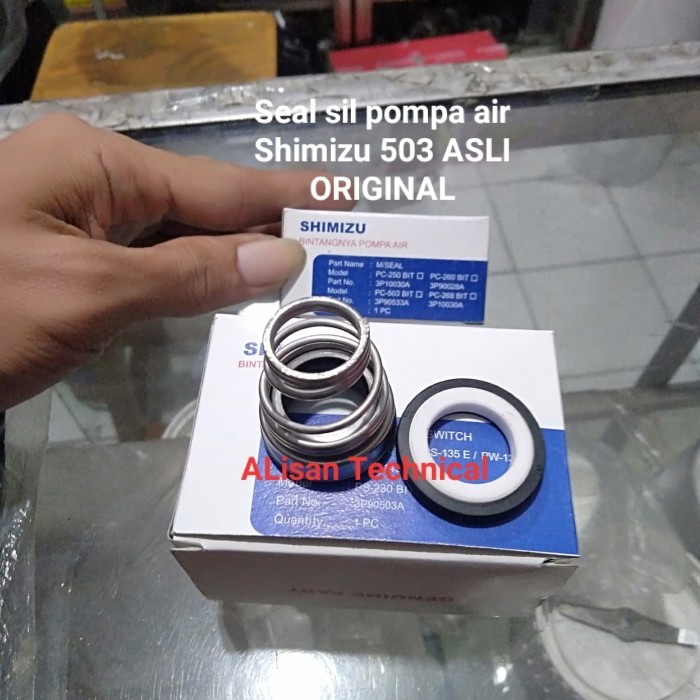 Sil Mechanical Seal Pompa Air Jet Pump Shimizu 503 Asli Original Termurah
