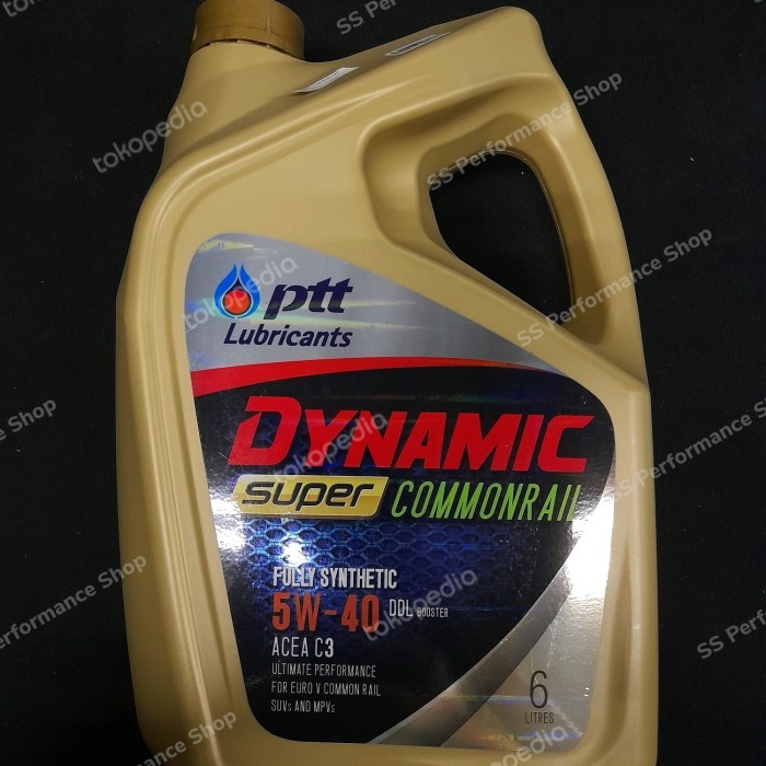 PTT DYNAMIC SUPER COMMONRAIL DIESEL 5W-40 6L