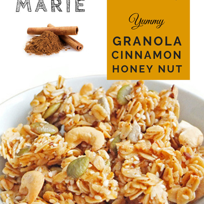 

(10Pcs)Crunchy Granola Cinnamon Nut Cashews Langsung Cemil