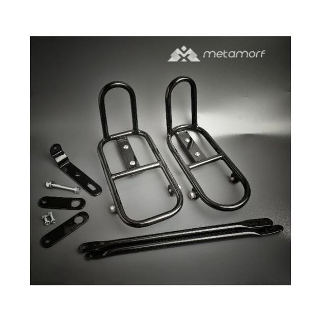 METAMORF mini Rak Depan HITAM Sepeda Ring 16 18 20 Front Rack Dahon IS17