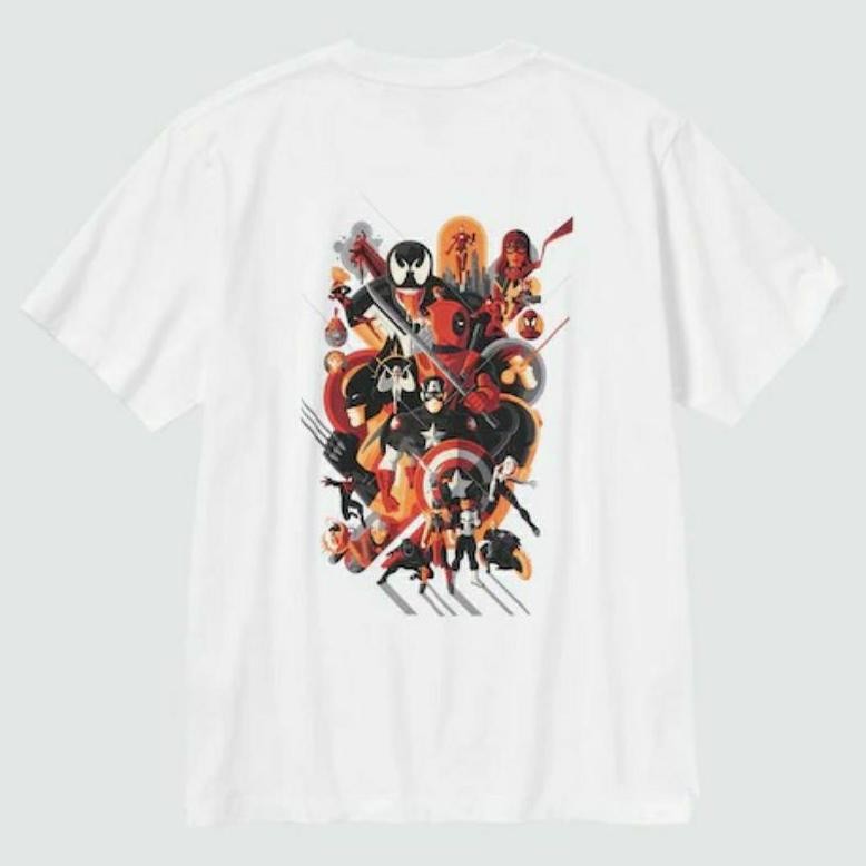 Kaos Uniqlo X Marvel