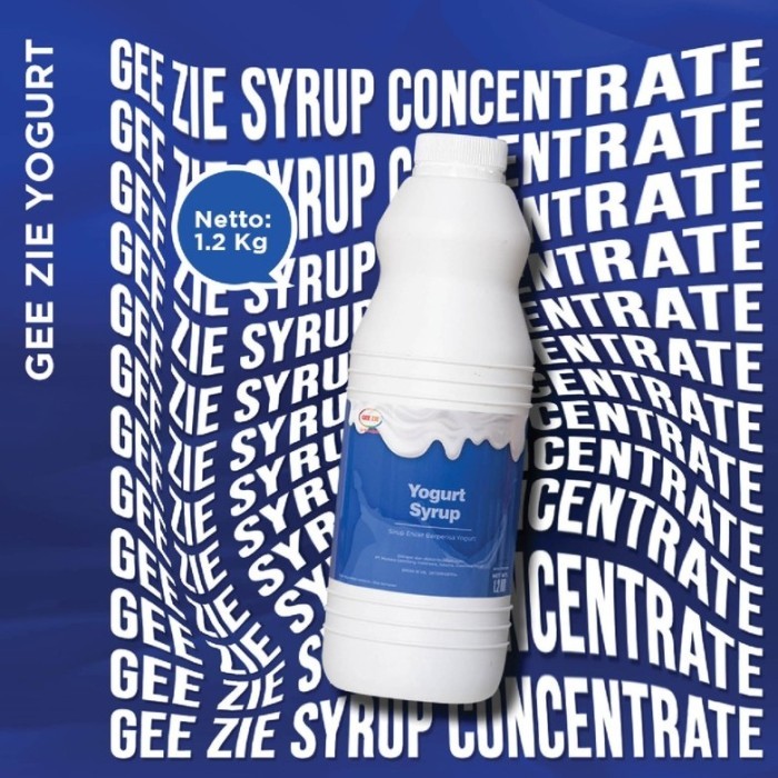 

Geezie Syrup 1,2Kg GeeZie/Sirup konsentrat Concentrate ALL VARIAN BEST