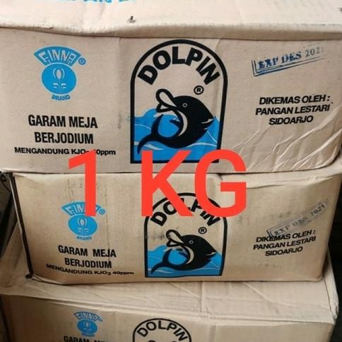 

garam dolpin 1kg per dus isi 12pcs