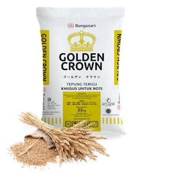 

GOLDEN CROWN Tepung Terigu Khusus untuk Roti 25 KG