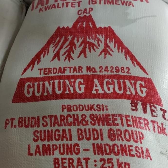 

Tepung Tapioka Sagu Cap Gunung Agung bal 25 kg