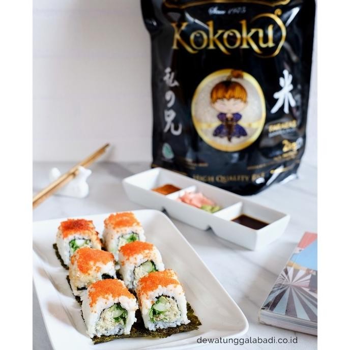

Beras Sushi Jepang Kokoku 5kg