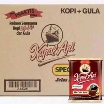 

Kapal Api Special Mix / Kopi Gula / 1 Dus 12 Renceng