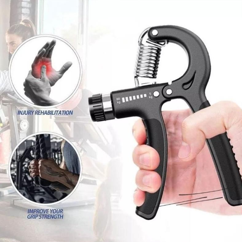 Ku09 Hand Grip Alat Olahraga Tangan Jari Jari Handgrip 60 Kilo Alat Olahraga Fitnes Alat Latihan Oto