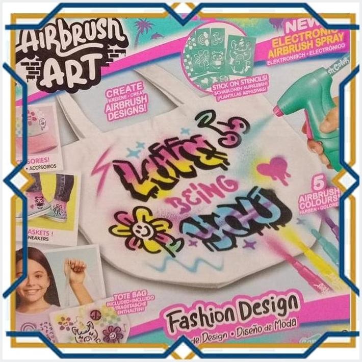 

[BAB] AIR BRUSH ART FASHION DESIGN 5 COLOUR ELECTRONIC SPRAY 6+ CANAL