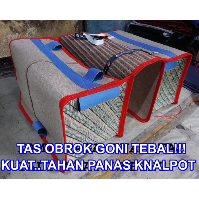 Tas Obrok Tas Kurir Keranjang Motor Tebal Tas Bronjong Tas Paket