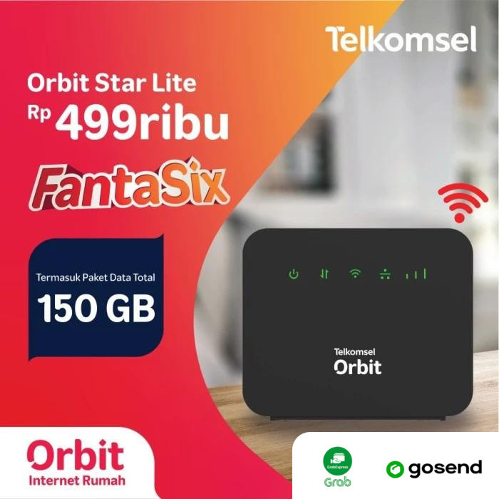 Modem Wifi Huawei - New Telkomsel Orbit Star Lite Gratis 50GB + 5gb