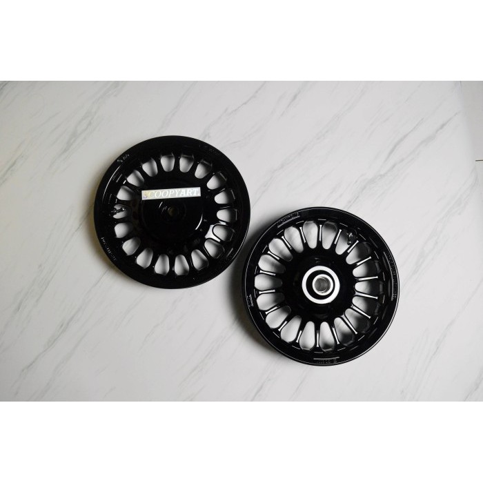 VELG RACING MODEL VESPA VND ROULLETE RING 12 HONDA NEW SCOOPY BLACK